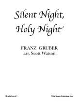 Silent Night, Holy Night Concert Band sheet music cover